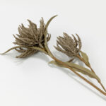 AROMA BLOSSOMS ΛΟΥΛΟΥΔΙ ΤΕΧΝΗΤΟ 57cm FOAM ΚΑΦΕ ΠΡΑΣΙΝΟ PVC 031736 - Image 4