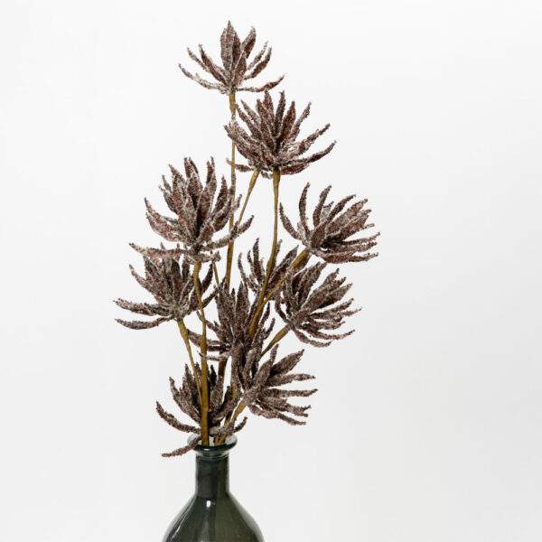 AROMA BLOSSOMS ΛΟΥΛΟΥΔΙ ΤΕΧΝΗΤΟ 65cm FOAM ΚΑΦΕ PVC 031737 - Image 3