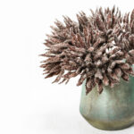 AROMA BLOSSOMS ΛΟΥΛΟΥΔΙ ΤΕΧΝΗΤΟ 25cm FOAM ΚΑΦΕ PVC 031738 - Image 2