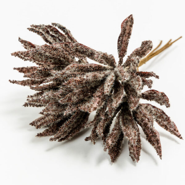 AROMA BLOSSOMS ΛΟΥΛΟΥΔΙ ΤΕΧΝΗΤΟ 25cm FOAM ΚΑΦΕ PVC 031738 - Image 3