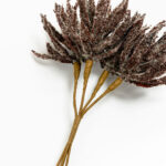 AROMA BLOSSOMS ΛΟΥΛΟΥΔΙ ΤΕΧΝΗΤΟ 25cm FOAM ΚΑΦΕ PVC 031738 - Image 4