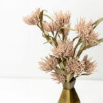 AROMA BLOSSOMS ΛΟΥΛΟΥΔΙ ΤΕΧΝΗΤΟ 66cm FOAM ΚΑΦΕ ΠΡΑΣΙΝΟ PVC 031742 - Image 2