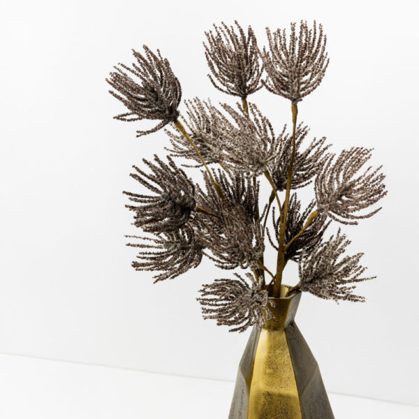 AROMA BLOSSOMS ΛΟΥΛΟΥΔΙ ΤΕΧΝΗΤΟ 70cm FOAM ΚΑΦΕ PVC 031744 - Image 2