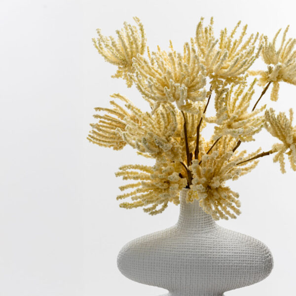 AROMA DELIGHTS ΛΟΥΛΟΥΔΙ ΤΕΧΝΗΤΟ 70cm FOAM ΚΡΕΜ PVC 031747 - Image 4