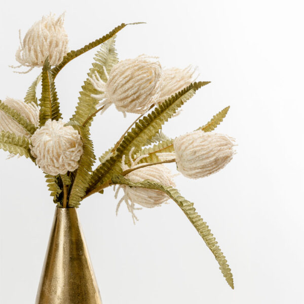 AROMA DELIGHTS ΛΟΥΛΟΥΔΙ ΤΕΧΝΗΤΟ 70cm FOAM ΚΡΕΜ ΠΡΑΣΙΝΟ PVC 031754 - Image 2