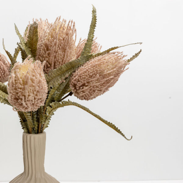 AROMA BLISS ΛΟΥΛΟΥΔΙ ΤΕΧΝΗΤΟ 64cm FOAM ΡΟΖ ΠΡΑΣΙΝΟ PVC 031759 - Image 2