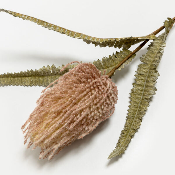 AROMA BLISS ΛΟΥΛΟΥΔΙ ΤΕΧΝΗΤΟ 64cm FOAM ΡΟΖ ΠΡΑΣΙΝΟ PVC 031759 - Image 3