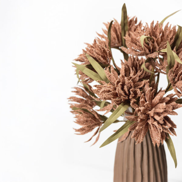 AROMA BLISS ΛΟΥΛΟΥΔΙ ΤΕΧΝΗΤΟ 57cm FOAM ΡΟΖ ΠΡΑΣΙΝΟ PVC 031760 - Image 2