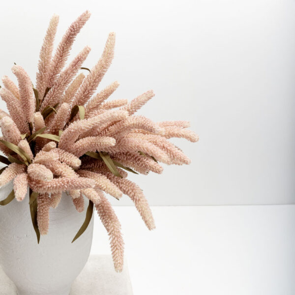 AROMA BLISS ΛΟΥΛΟΥΔΙ ΤΕΧΝΗΤΟ 74cm FOAM ΡΟΖ ΠΡΑΣΙΝΟ PVC 031761 - Image 2
