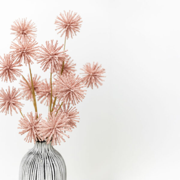 AROMA BLISS ΛΟΥΛΟΥΔΙ ΤΕΧΝΗΤΟ 70cm FOAM ΡΟΖ PVC 031763 - Image 4