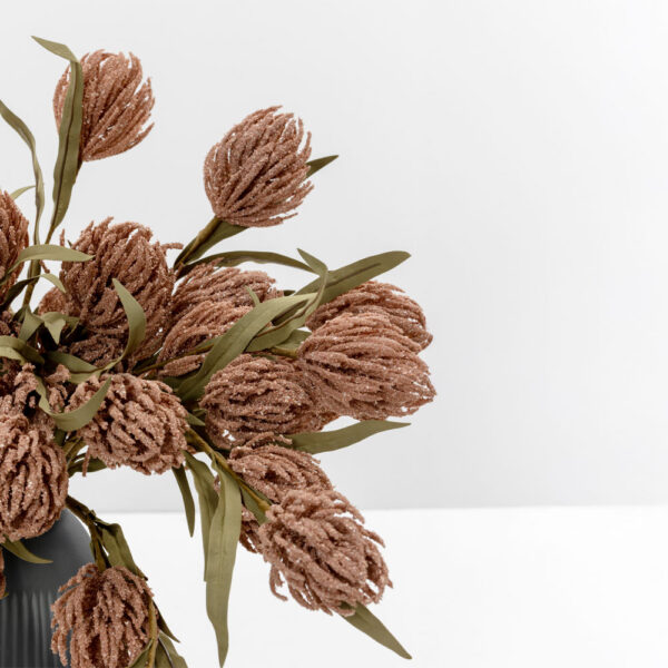 AROMA BLISS ΛΟΥΛΟΥΔΙ ΤΕΧΝΗΤΟ 65cm FOAM ΡΟΖ ΠΡΑΣΙΝΟ PVC 031769 - Image 3