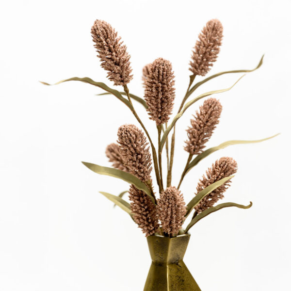 AROMA BLISS ΛΟΥΛΟΥΔΙ ΤΕΧΝΗΤΟ 63cm FOAM ΡΟΖ ΠΡΑΣΙΝΟ PVC 031770 - Image 2