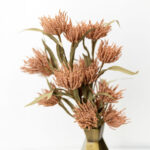 AROMA BLISS ΛΟΥΛΟΥΔΙ ΤΕΧΝΗΤΟ 66cm FOAM ΡΟΖ ΠΡΑΣΙΝΟ PVC 031774 - Image 2