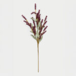 AROMA CHARM ΛΟΥΛΟΥΔΙ ΤΕΧΝΗΤΟ 70cm FOAM ΜΩΒ ΠΡΑΣΙΝΟ PVC 031782