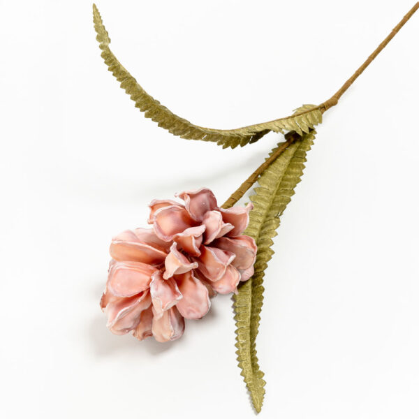 PETAL PARADISE ΛΟΥΛΟΥΔΙ ΤΕΧΝΗΤΟ 73cm FOAM ΡΟΖ ΠΡΑΣΙΝΟ 031830 - Image 3