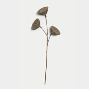 FLOWER FUSION ΚΛΑΔΙ ΤΕΧΝΗΤΟ 63cm FOAM ΚΑΦΕ PVC 031832