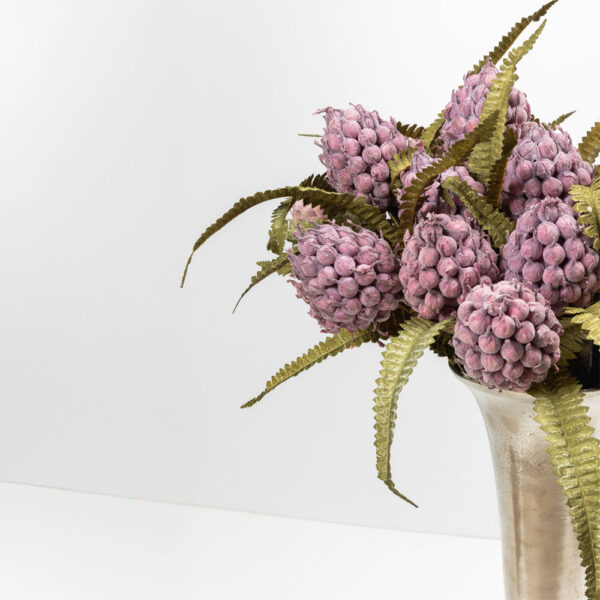 SPRING SPLENDOR ΛΟΥΛΟΥΔΙ ΤΕΧΝΗΤΟ 70cm FOAM ΜΩΒ ΠΡΑΣΙΝΟ PVC 031835 - Image 2