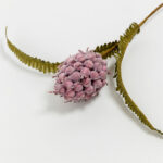 SPRING SPLENDOR ΛΟΥΛΟΥΔΙ ΤΕΧΝΗΤΟ 70cm FOAM ΜΩΒ ΠΡΑΣΙΝΟ PVC 031835 - Image 3