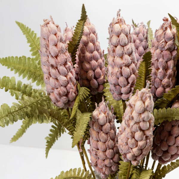 SPRING SPLENDOR ΛΟΥΛΟΥΔΙ ΤΕΧΝΗΤΟ 75cm FOAM ΡΟΖ ΠΡΑΣΙΝΟ 031837 - Image 4