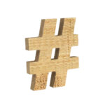 KAMIRA ΔΙΑΚΟΣΜΗΤΙΚΟ 16x3x20cm MDF ΦΥΣΙΚΟ RATTAN 032094