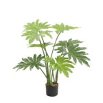 PHILODENDRON ΔΕΝΤΡΟ ΤΕΧΝΗΤΟ ΣΕ ΓΛΑΣΤΡΑ 80cm PEVA ΠΡΑΣΙΝΟ 032209