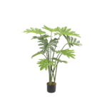 PHILODENDRON ΔΕΝΤΡΟ ΤΕΧΝΗΤΟ ΣΕ ΓΛΑΣΤΡΑ 130cm PEVA ΠΡΑΣΙΝΟ 032210