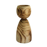 KENGO ΒΑΖΟ 15x15x34cm ΞΥΛΟ ΦΥΣΙΚΟ 032223