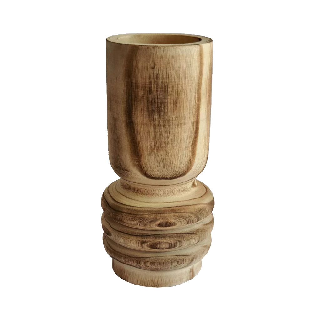 032227-j1T51-first-_1 KENGO ΒΑΖΟ 16x16x34cm ΞΥΛΟ ΦΥΣΙΚΟ 032227 - Image 1