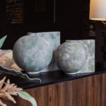 ALKISTIS ΒΑΖΟ 38x29x30cm ΚΕΡΑΜΙΚΟ ΓΚΡΙ 032289 - Image 2