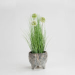 ROCKY ΚΑΣΠΩ 20x20x18cm ΚΕΡΑΜΙΚΟ ΑΝΘΡΑΚΙ ΜΠΕΖ 032401 - Image 2