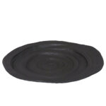 ARTIOM ΔΙΣΚΟΣ ΔΙΑΚΟΣΜΗΣΗΣ 42x41x6cm ΑΛΟΥΜΙΝΙΟ ΜΑΥΡΟ 032488