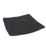 ARTIOM ΔΙΣΚΟΣ ΔΙΑΚΟΣΜΗΣΗΣ 35x35x5cm ΑΛΟΥΜΙΝΙΟ ΜΑΥΡΟ 032490