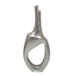 CALAN ΒΑΖΟ 29x9x73cm ΑΛΟΥΜΙΝΙΟ ΑΣΗΜΙ 032505