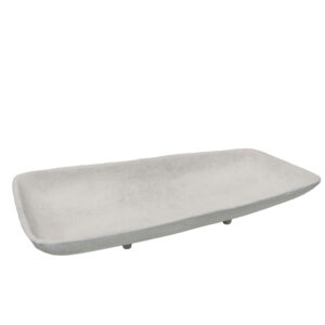NATHEN ΔΙΣΚΟΣ ΔΙΑΚΟΣΜΗΣΗΣ 34x17x6cm ΑΛΟΥΜΙΝΙΟ ΛΕΥΚΟ 032526