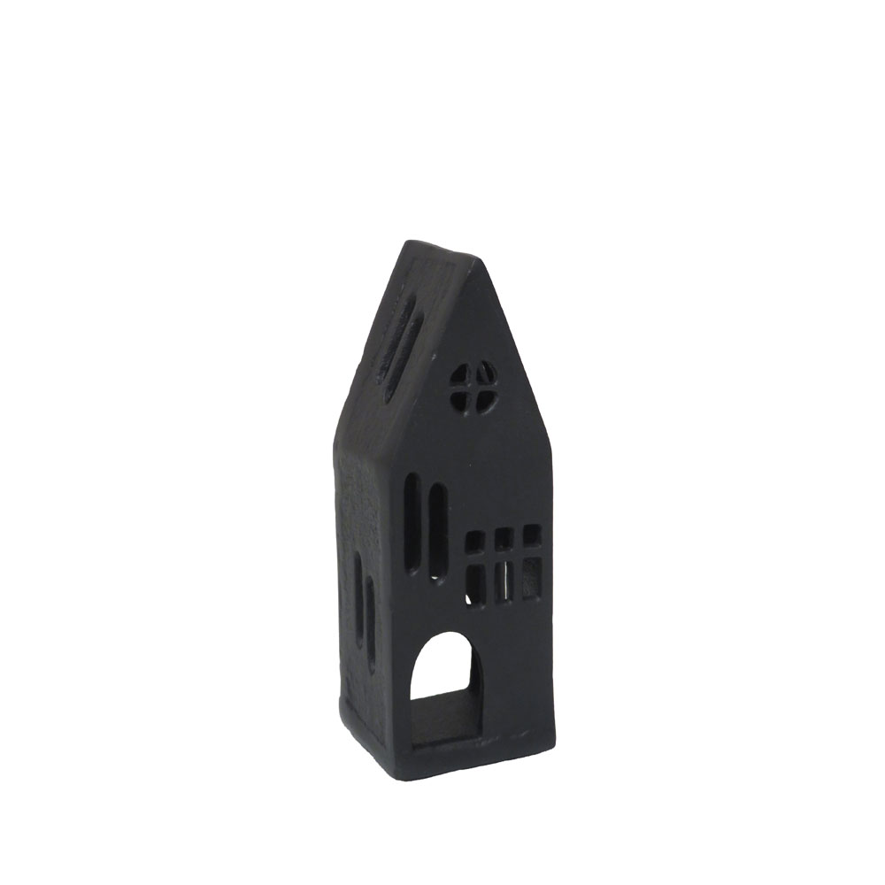 032567-r4X9y-first-_1 HOGAR ΔΙΑΚΟΣΜΗΤΙΚΟ ΣΠΙΤΙ 6x5x17cm ΑΛΟΥΜΙΝΙΟ ΜΑΥΡΟ 032567 - Image 1