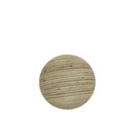 CEBO L ΔΙΑΚΟΣΜΗΤΙΚΗ ΜΠΑΛΑ 17x17x17cm ΞΥΛΟ ΦΥΣΙΚΟ 032605