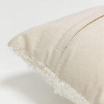 SIMPUL ΔΙΑΚΟΣΜΗΤΙΚΟ ΜΑΞΙΛΑΡΙ 45x45cm ΥΦΑΣΜΑ ΛΕΥΚΟ POLYESTER 032794 - Image 4