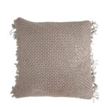 ARNAV ΔΙΑΚΟΣΜΗΤΙΚΟ ΜΑΞΙΛΑΡΙ 45x45cm ΥΦΑΣΜΑ TAUPE POLYESTER 032796