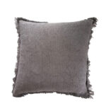 RASUL ΔΙΑΚΟΣΜΗΤΙΚΟ ΜΑΞΙΛΑΡΙ 45x45cm ΥΦΑΣΜΑ ΓΚΡΙ POLYESTER 032811