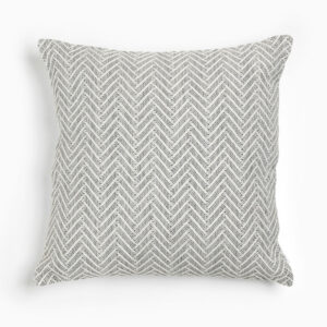 VISHAL ΔΙΑΚΟΣΜΗΤΙΚΟ ΜΑΞΙΛΑΡΙ ΕΞΩΤΕΡΙΚΟΥ ΧΩΡΟΥ 45x45cm ΥΦΑΣΜΑ ΓΚΡΙ POLYESTER 032836