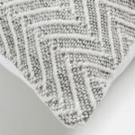 VISHAL ΔΙΑΚΟΣΜΗΤΙΚΟ ΜΑΞΙΛΑΡΙ ΕΞΩΤΕΡΙΚΟΥ ΧΩΡΟΥ 45x45cm ΥΦΑΣΜΑ ΓΚΡΙ POLYESTER 032836 - Image 3