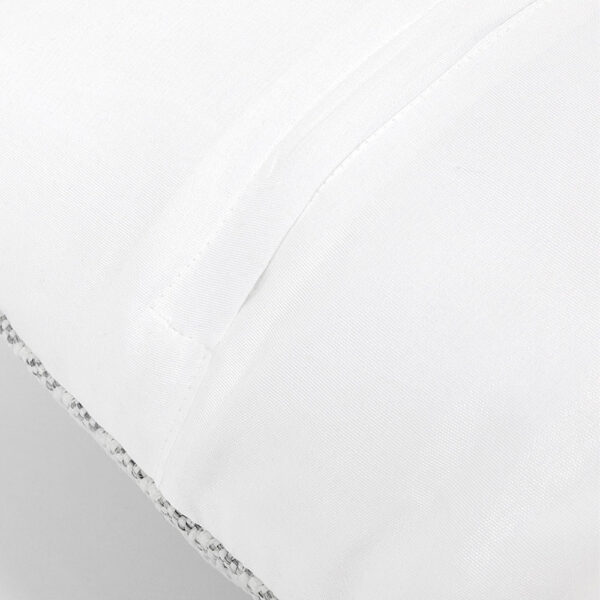 VISHAL ΔΙΑΚΟΣΜΗΤΙΚΟ ΜΑΞΙΛΑΡΙ ΕΞΩΤΕΡΙΚΟΥ ΧΩΡΟΥ 45x45cm ΥΦΑΣΜΑ ΓΚΡΙ POLYESTER 032836 - Image 4