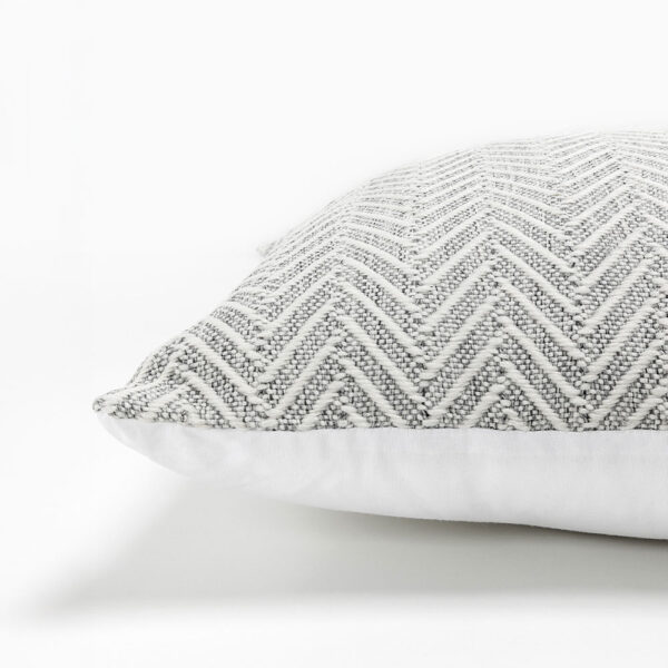 VISHAL ΔΙΑΚΟΣΜΗΤΙΚΟ ΜΑΞΙΛΑΡΙ ΕΞΩΤΕΡΙΚΟΥ ΧΩΡΟΥ 45x45cm ΥΦΑΣΜΑ ΓΚΡΙ POLYESTER 032836 - Image 5