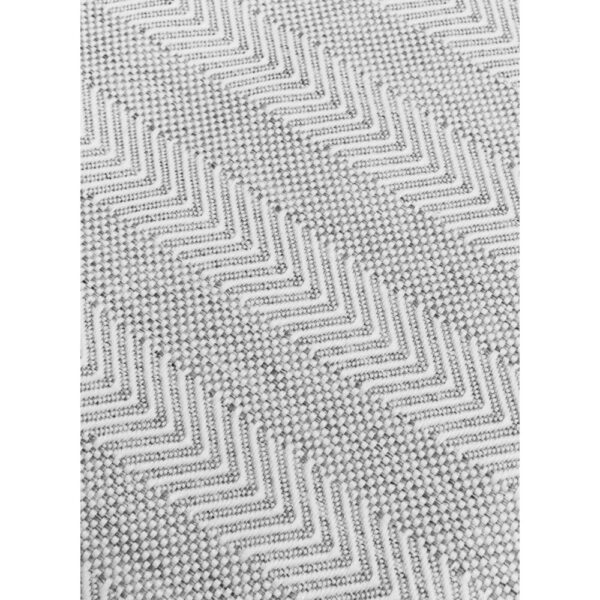 VISHAL ΧΑΛΙ ΕΞΩΤΕΡΙΚΟΥ ΧΩΡΟΥ 200x150cm PP ΓΚΡΙ ΛΕΥΚΟ 032837 - Image 3