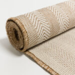 KUNAL ΧΑΛΙ ΕΞΩΤΕΡΙΚΟΥ ΧΩΡΟΥ 200x150cm PP ΜΠΕΖ ΛΕΥΚΟ 032839 - Image 2