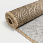 IKAN ΧΑΛΙ ΕΞΩΤΕΡΙΚΟΥ ΧΩΡΟΥ 200x150cm PP ΜΠΕΖ ΚΑΦΕ 032841 - Image 2