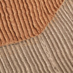 LA ROCCIA I ΠΙΝΑΚΑΣ ΔΙΑΚΟΣΜΗΤΙΚΟΣ ΜΕ ΚΟΡΝΙΖΑ 80x80x4cm ΚΑΜΒΑΣ ΚΑΦΕ BEIGE ΞΥΛΟ ΦΥΣΙΚΟ 033168 - Image 3