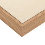 LA ROCCIA II ΠΙΝΑΚΑΣ ΔΙΑΚΟΣΜΗΤΙΚΟΣ ΜΕ ΚΟΡΝΙΖΑ 80x80x4cm ΚΑΜΒΑΣ ΚΑΦΕ BEIGE ΞΥΛΟ ΦΥΣΙΚΟ 033169 - Image 2