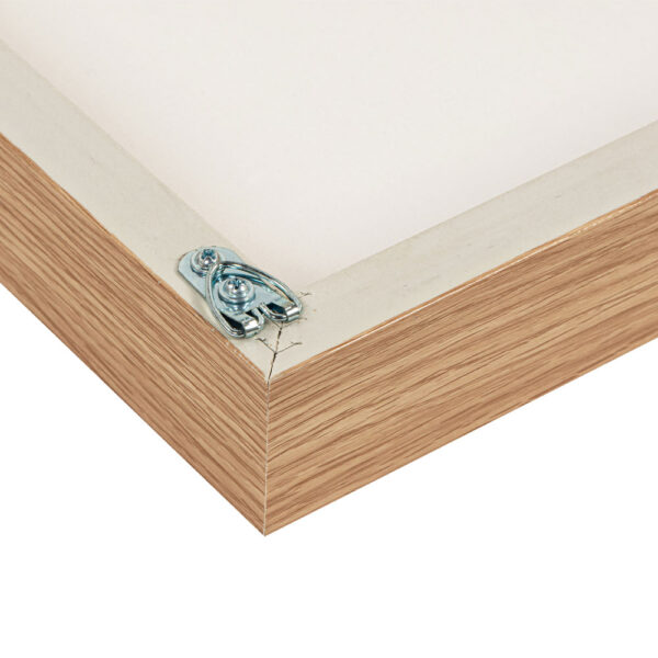 LA ROCCIA II ΠΙΝΑΚΑΣ ΔΙΑΚΟΣΜΗΤΙΚΟΣ ΜΕ ΚΟΡΝΙΖΑ 80x80x4cm ΚΑΜΒΑΣ ΚΑΦΕ BEIGE ΞΥΛΟ ΦΥΣΙΚΟ 033169 - Image 4