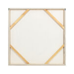 LA ROCCIA II ΠΙΝΑΚΑΣ ΔΙΑΚΟΣΜΗΤΙΚΟΣ ΜΕ ΚΟΡΝΙΖΑ 80x80x4cm ΚΑΜΒΑΣ ΚΑΦΕ BEIGE ΞΥΛΟ ΦΥΣΙΚΟ 033169 - Image 5